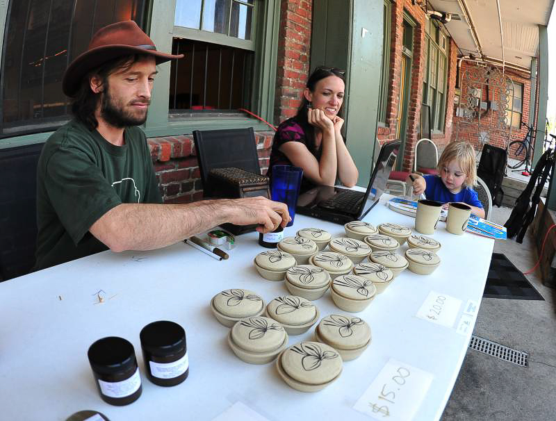 local salves and pottery